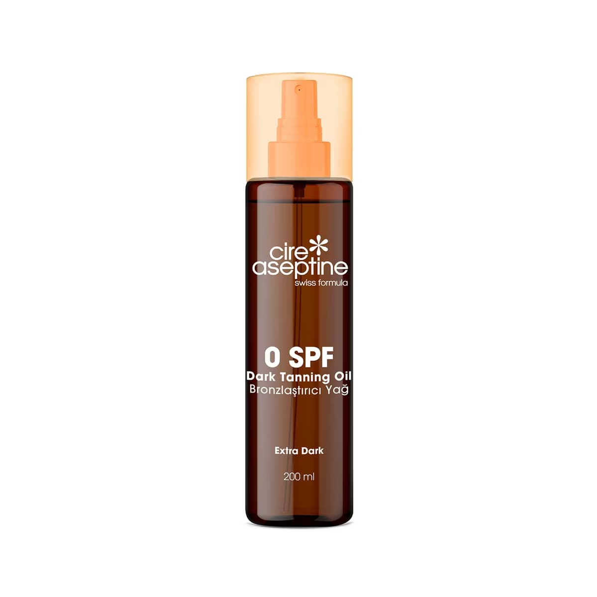 Cire Aseptine 0SPF Bronzlaştırıcı Yağ 200 ml - Gratis