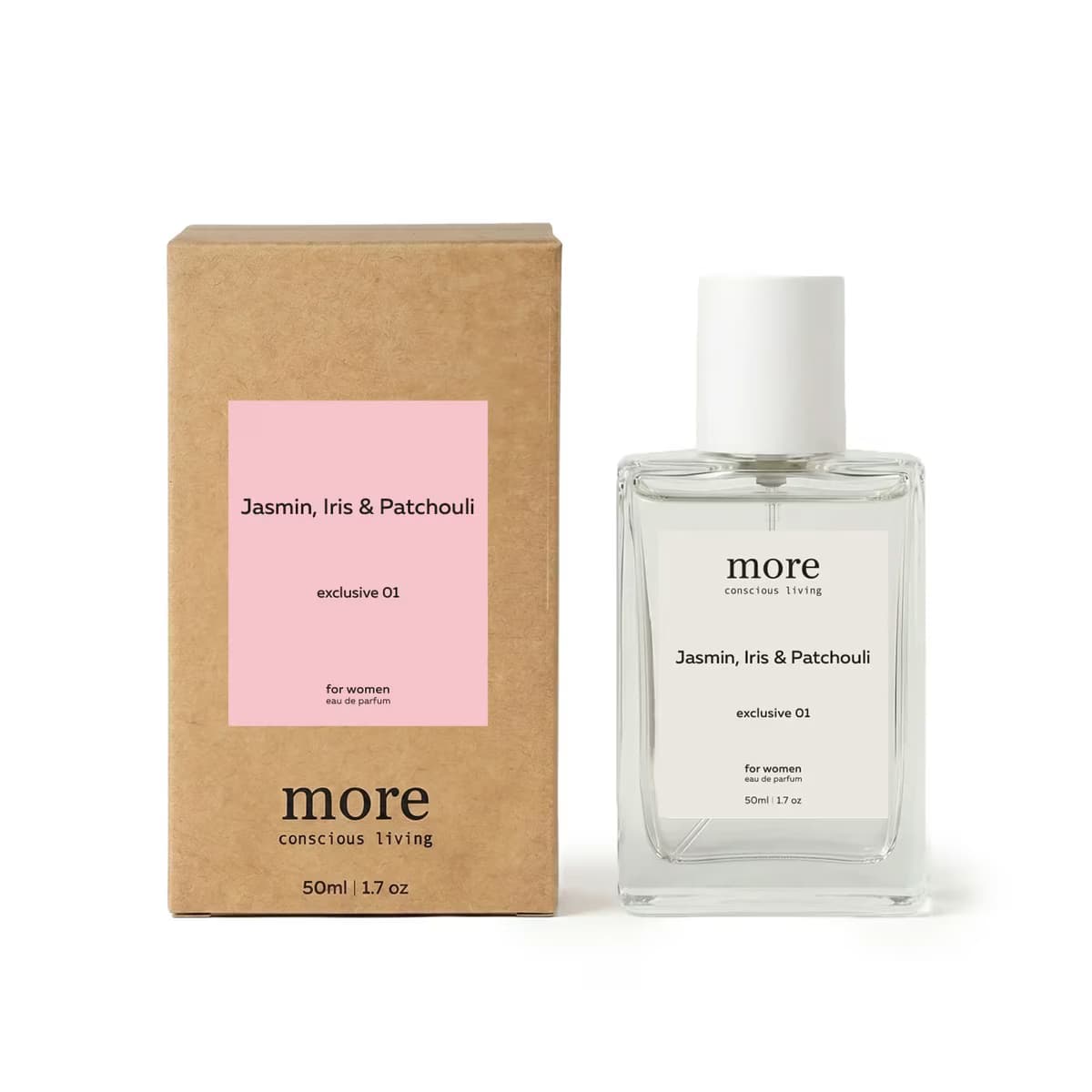 More Conscious Living 01 Jasmin Iris Patchouli 50 ml