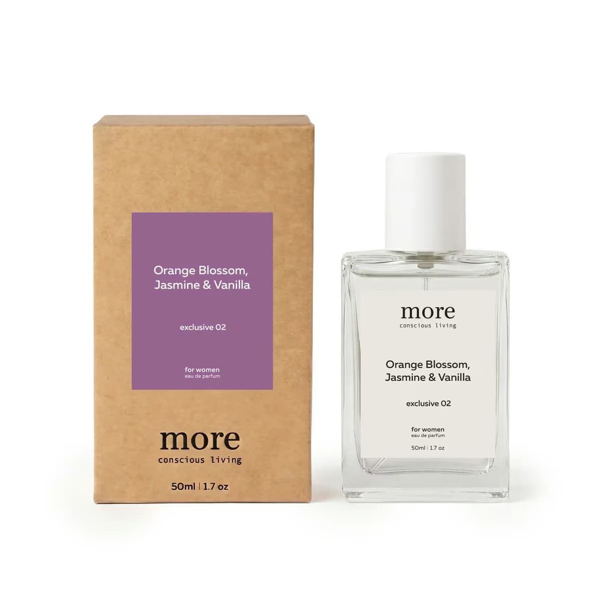 More Conscious Living 02 Orange Blossom Jasmin Amber 50 ml