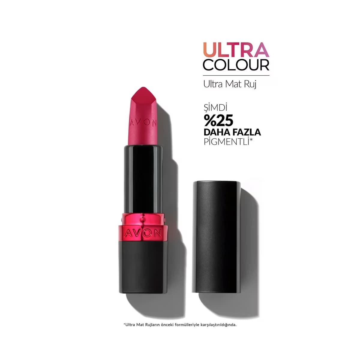 Avon Ultra Mat Ruj 12 Ravishing Rose - Gratis