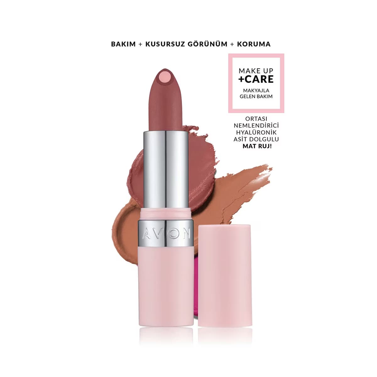 Avon Make Up +Care Hydramatic Mat Ruj Mauve - Gratis