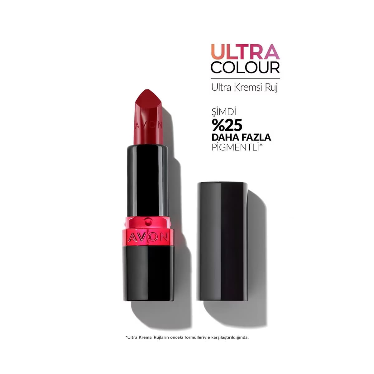Avon Ultra Kremsi Ruj 28 C Red Supreme - Gratis