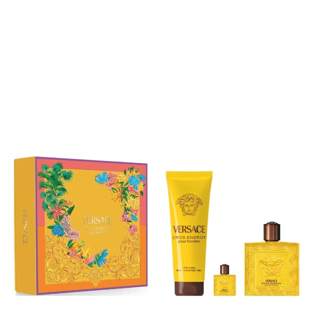 Versace Eros Energy 100 ml Edp Parfüm + 5 ml Edp Parfüm + 150 ml Duş Jeli̇