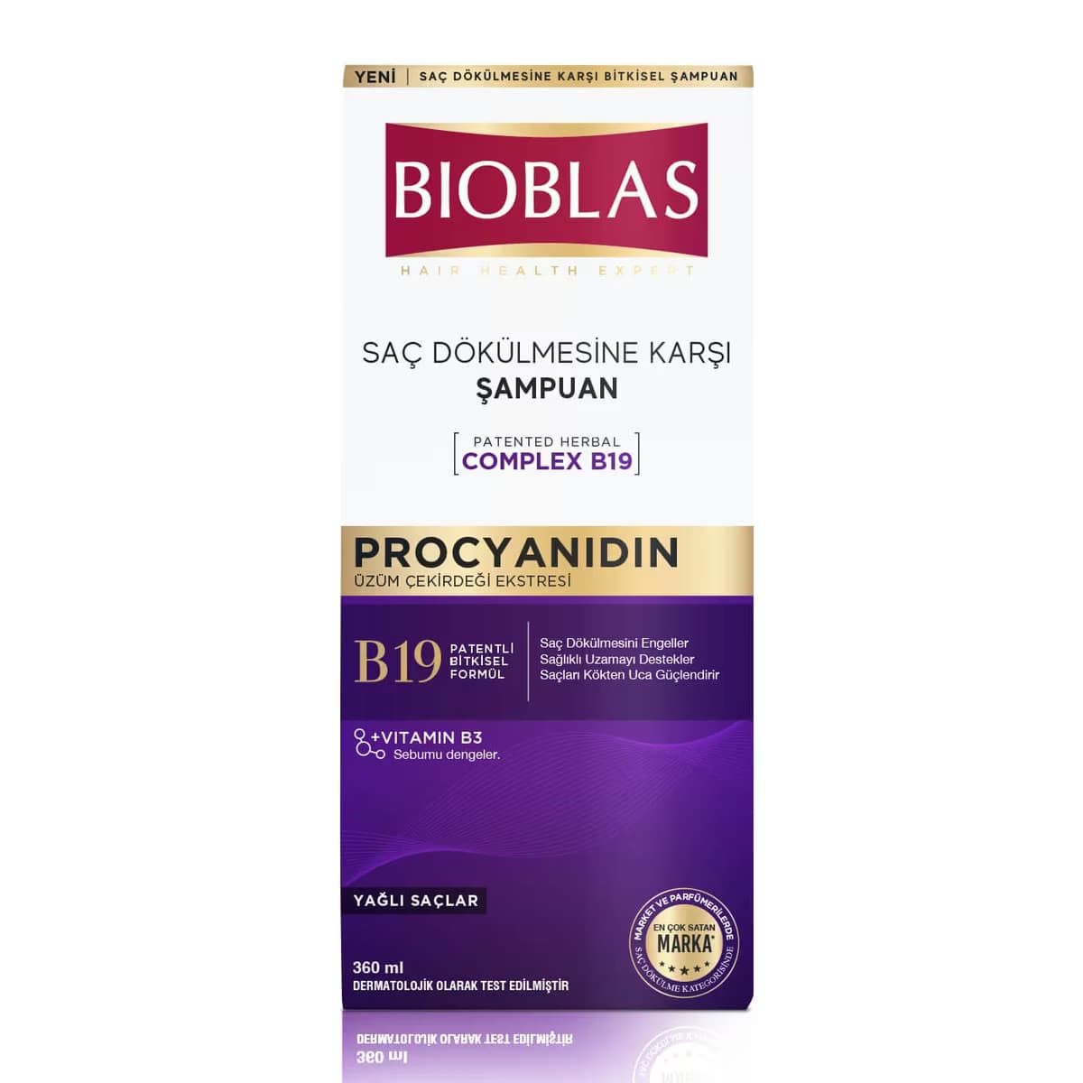 Bioblas Şampuan Procaynidin Yağlı Saçlar İçin 360 ml