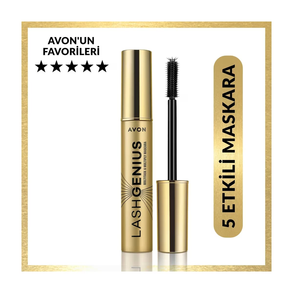 Avon Lash Genius Maskara Blackest Black - Gratis