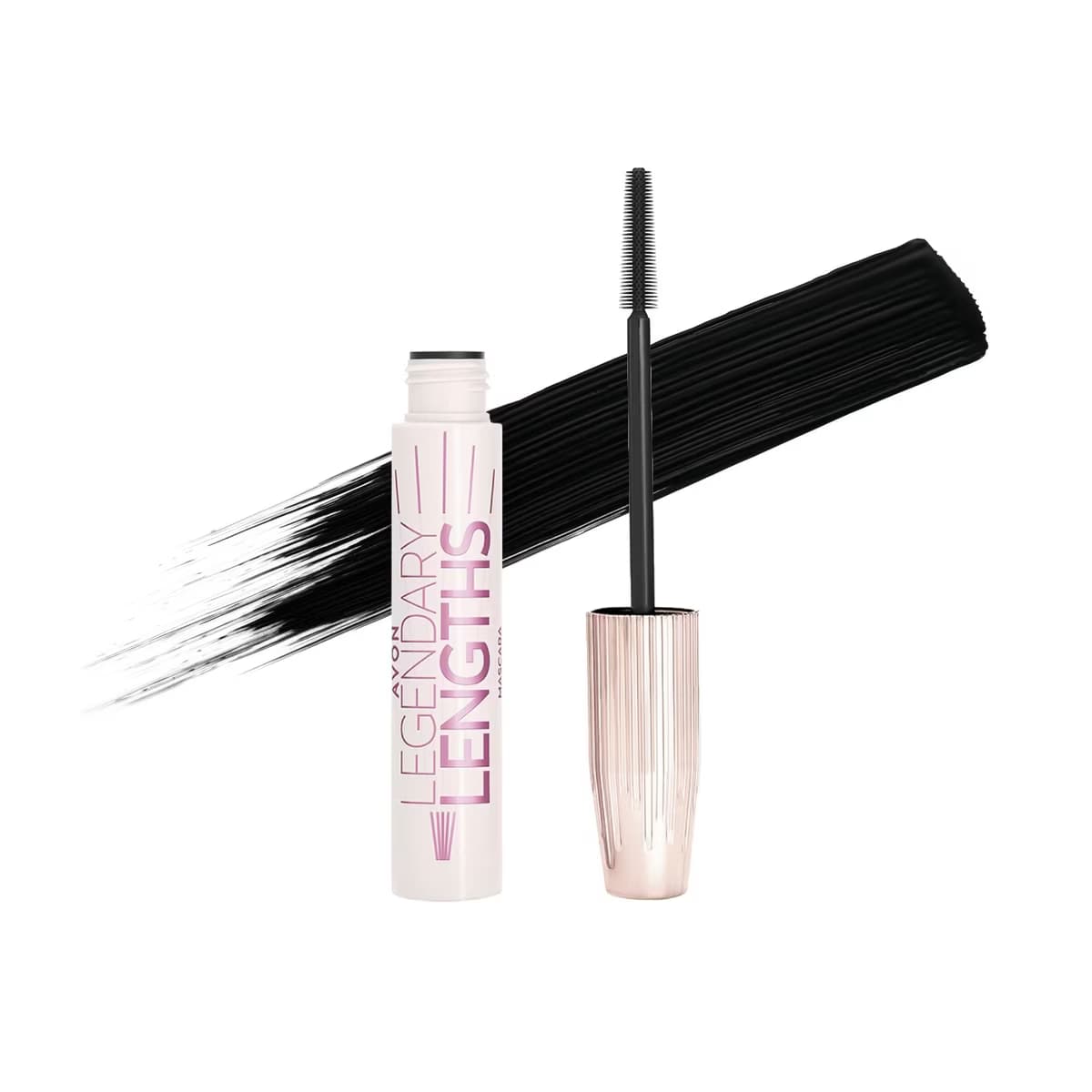 Avon Legendary Lengths Volume & Length Maskara Blackest Black - Gratis