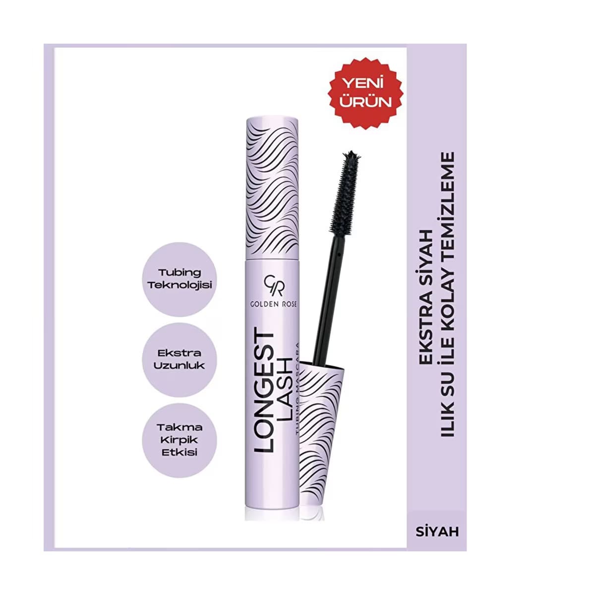 Golden Rose Longest Lash Tubing Maskara - Gratis