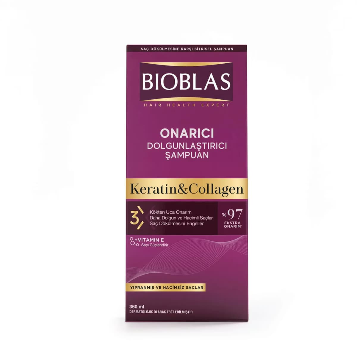 Bioblas Şampuan Kolajen & Keratin Dolgunlaştırıcı 360 ml