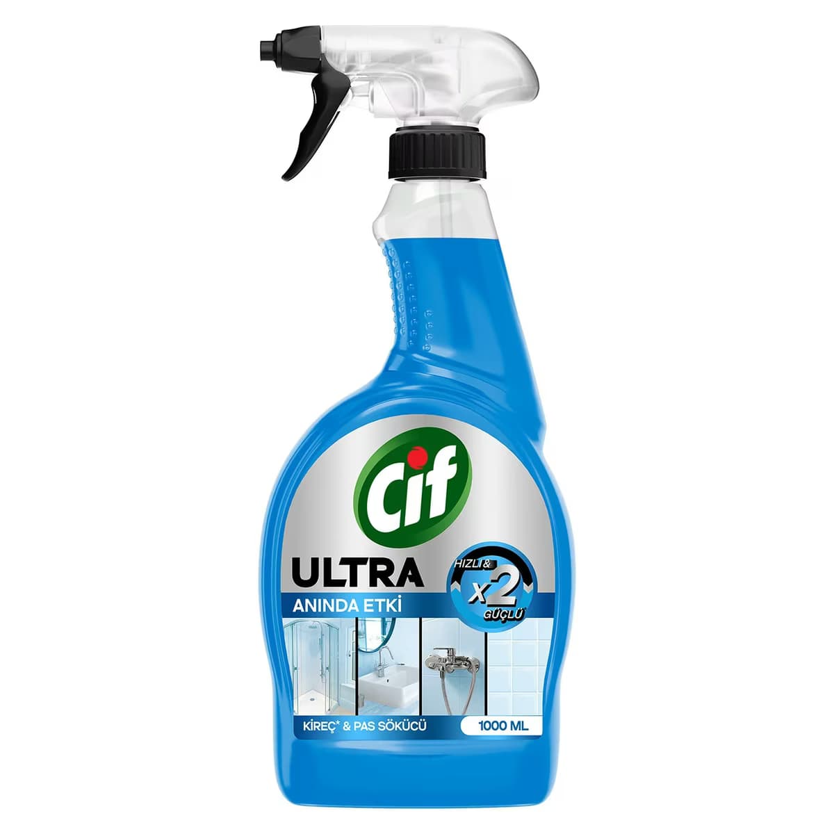 Cif Ultra Anında Etki Kireç ve Pas Sökücü 1000 ml