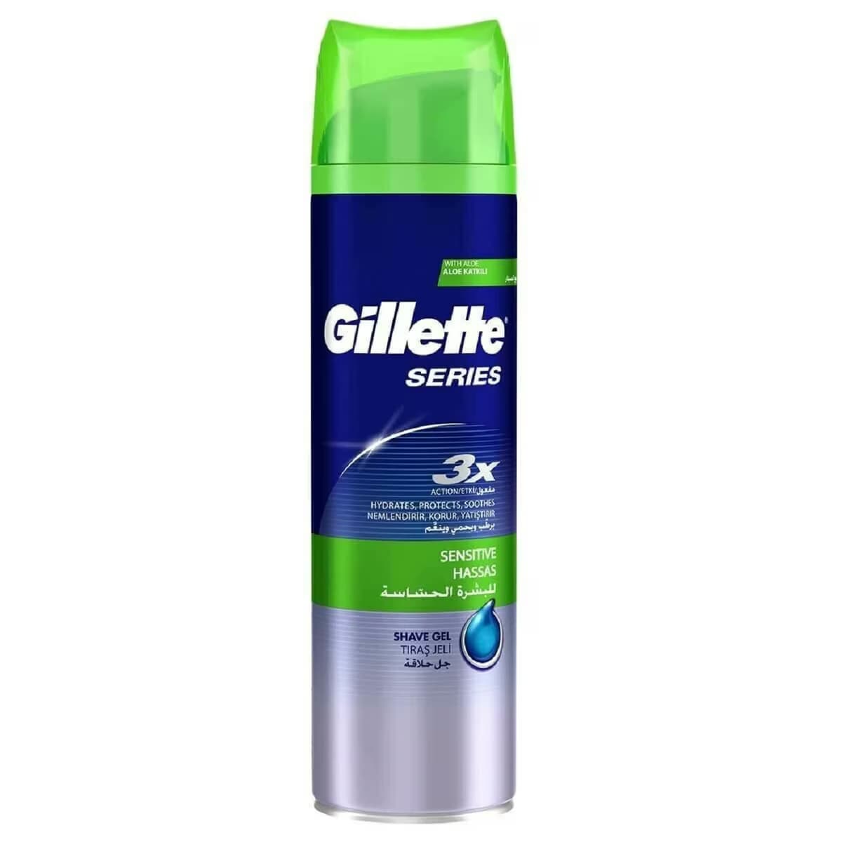Gillette Tıraş Jeli Hassas 200 ml