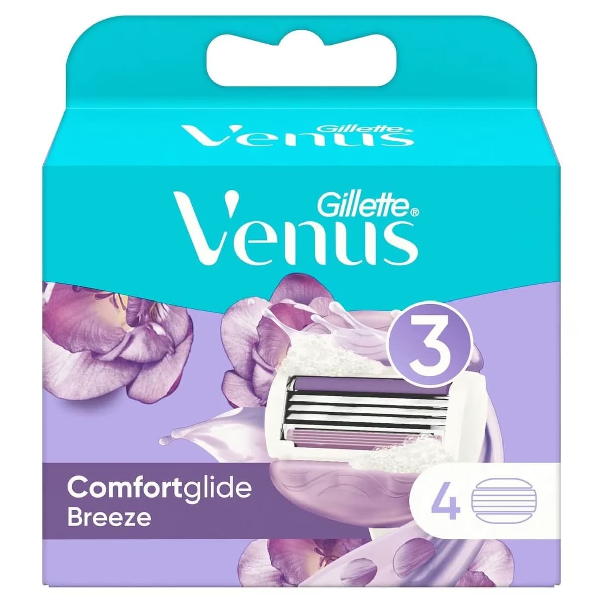 Gillette Venus Breeze Yedek Bıçak 4'lü