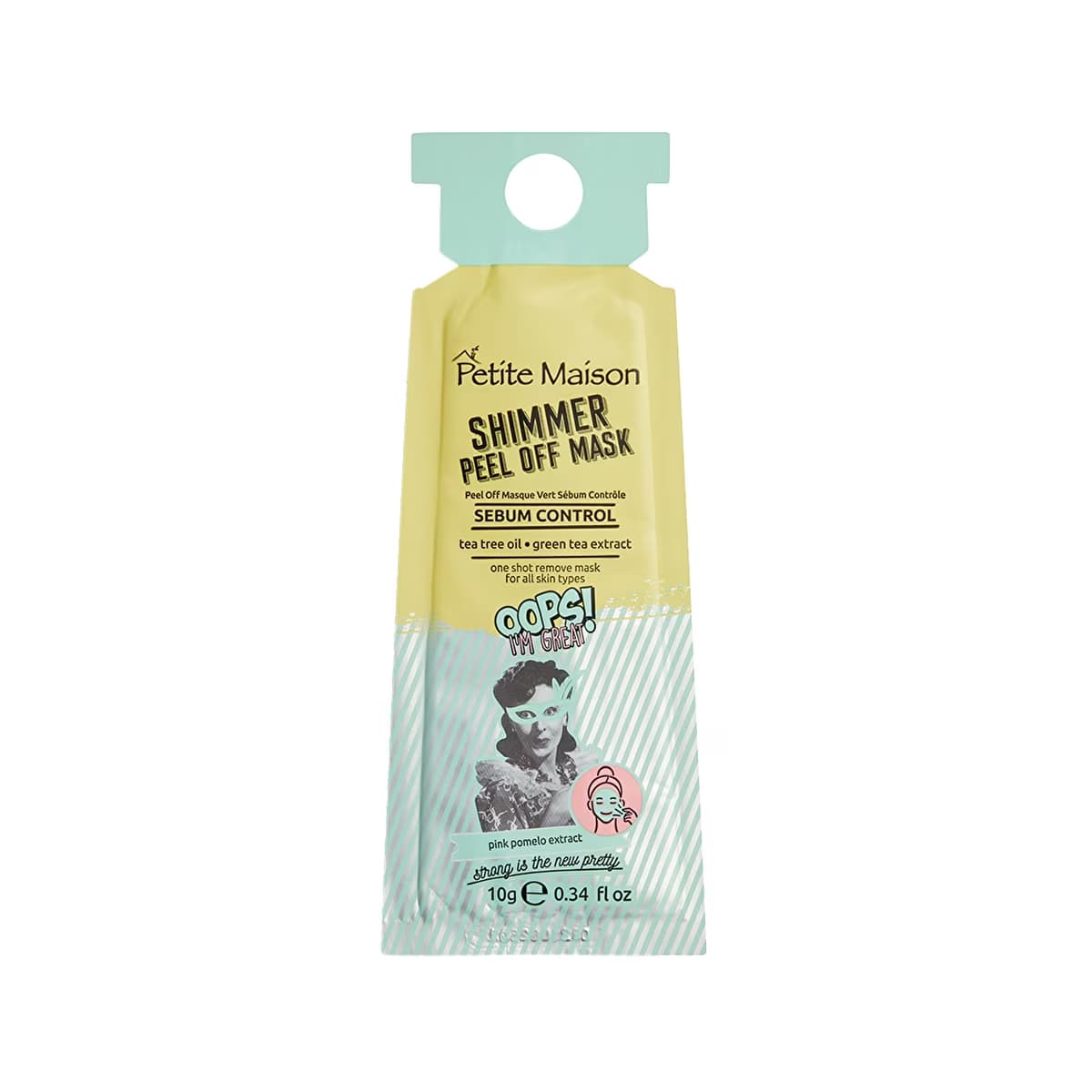 Petite Maison Gözenek Kontrol Işıltılı Soyulabilir Maske 10 gr - Gratis