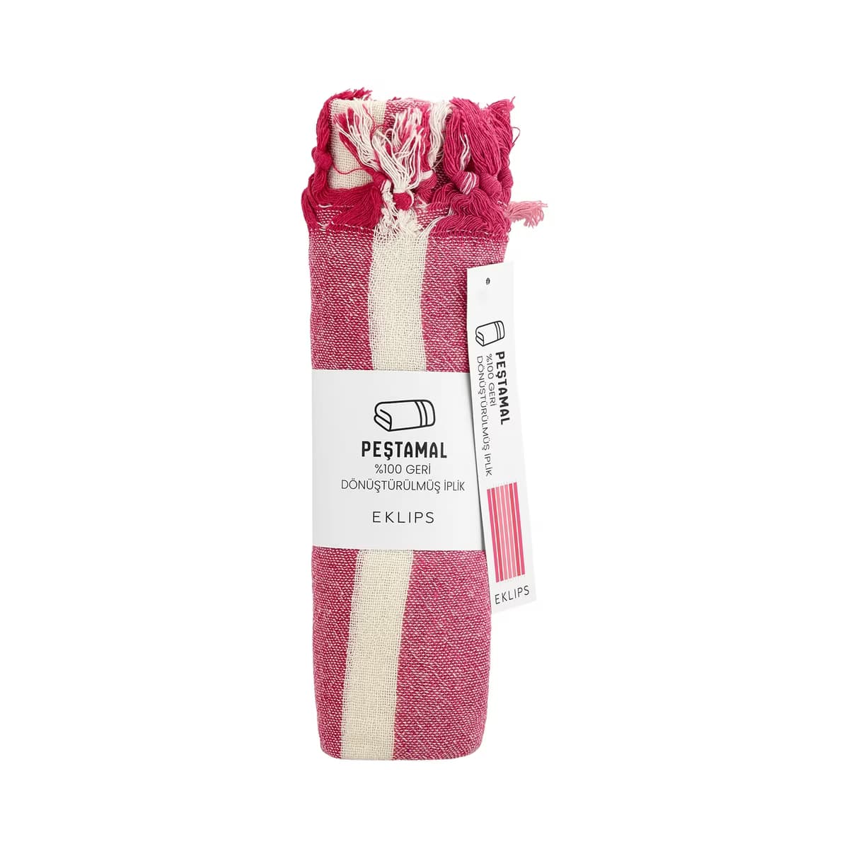 Eklips Peştamal Renk Geçişli Pembe - Gratis