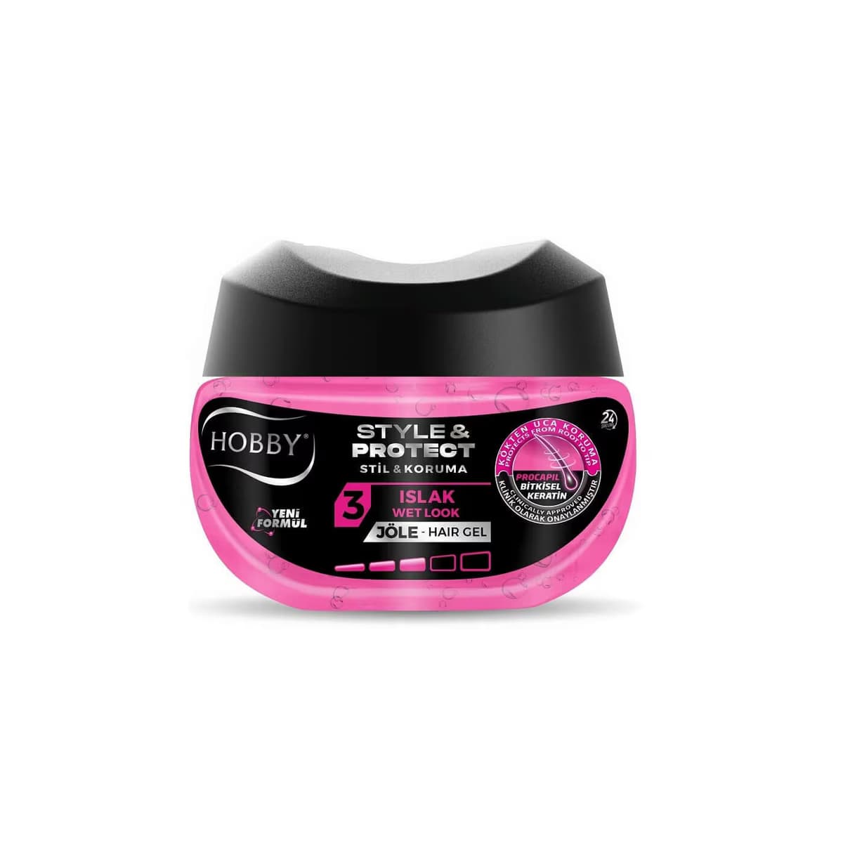 Hobby Islak Jöle Style & Protect, 24 Saat Etkili 250 ml