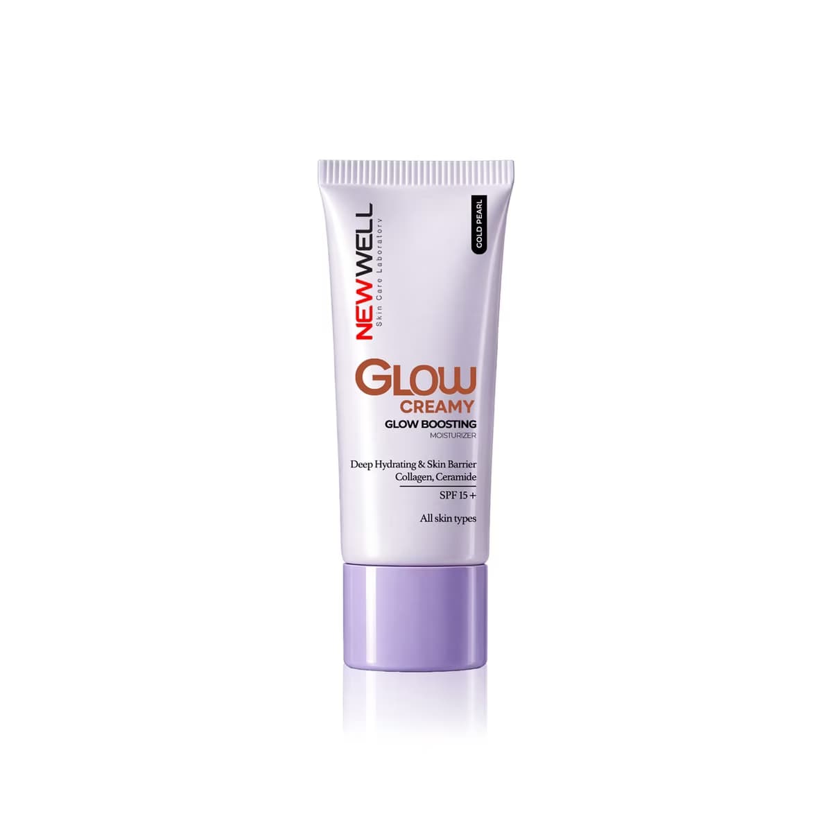 New Well Glow Boosting Işıltı Veren SPF 15+ Nemlendirici Krem Aydınlatıcı 30 ml 02 Gold Pearl - Gratis
