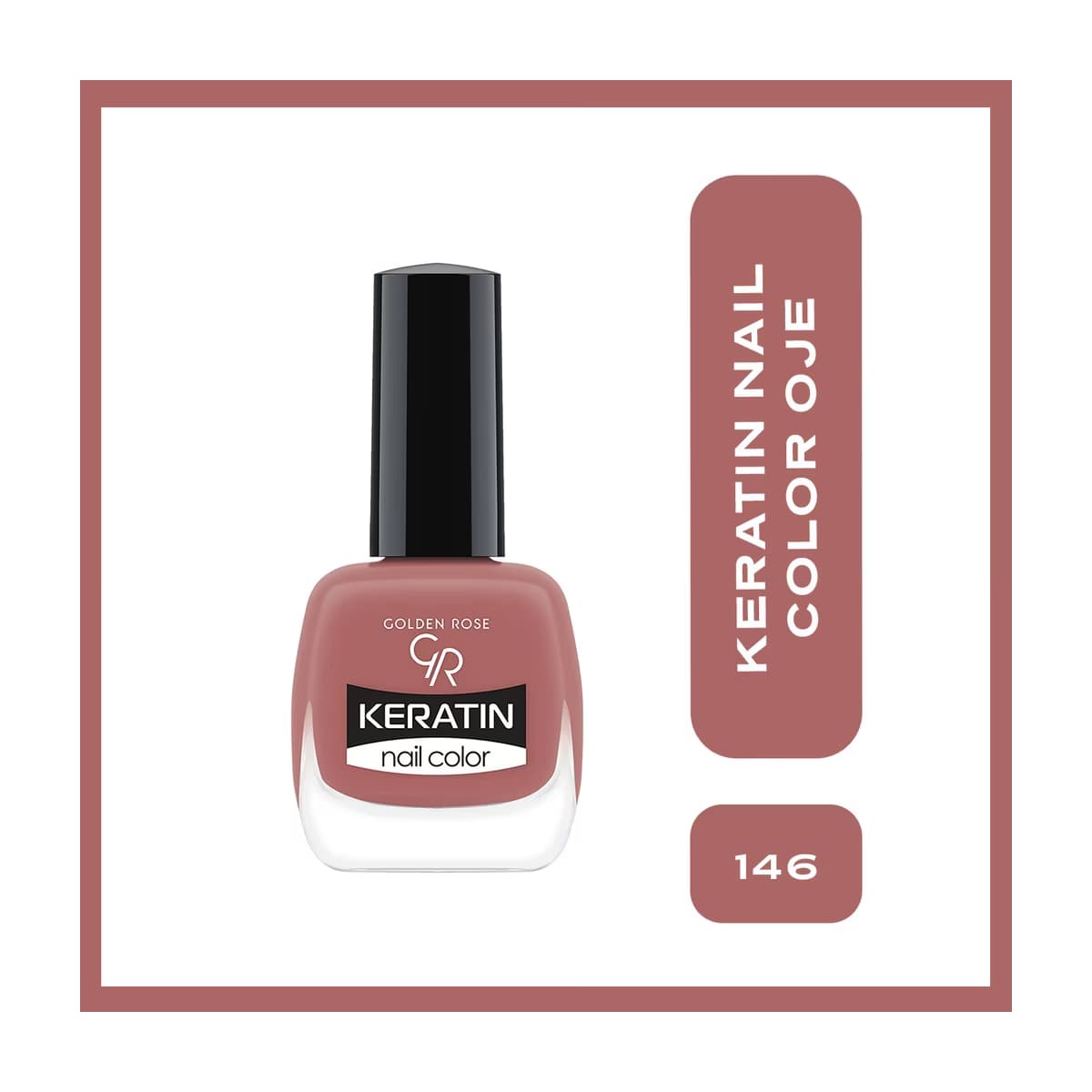 Golden Rose Keratin Nail Color Oje No: 146 - Gratis