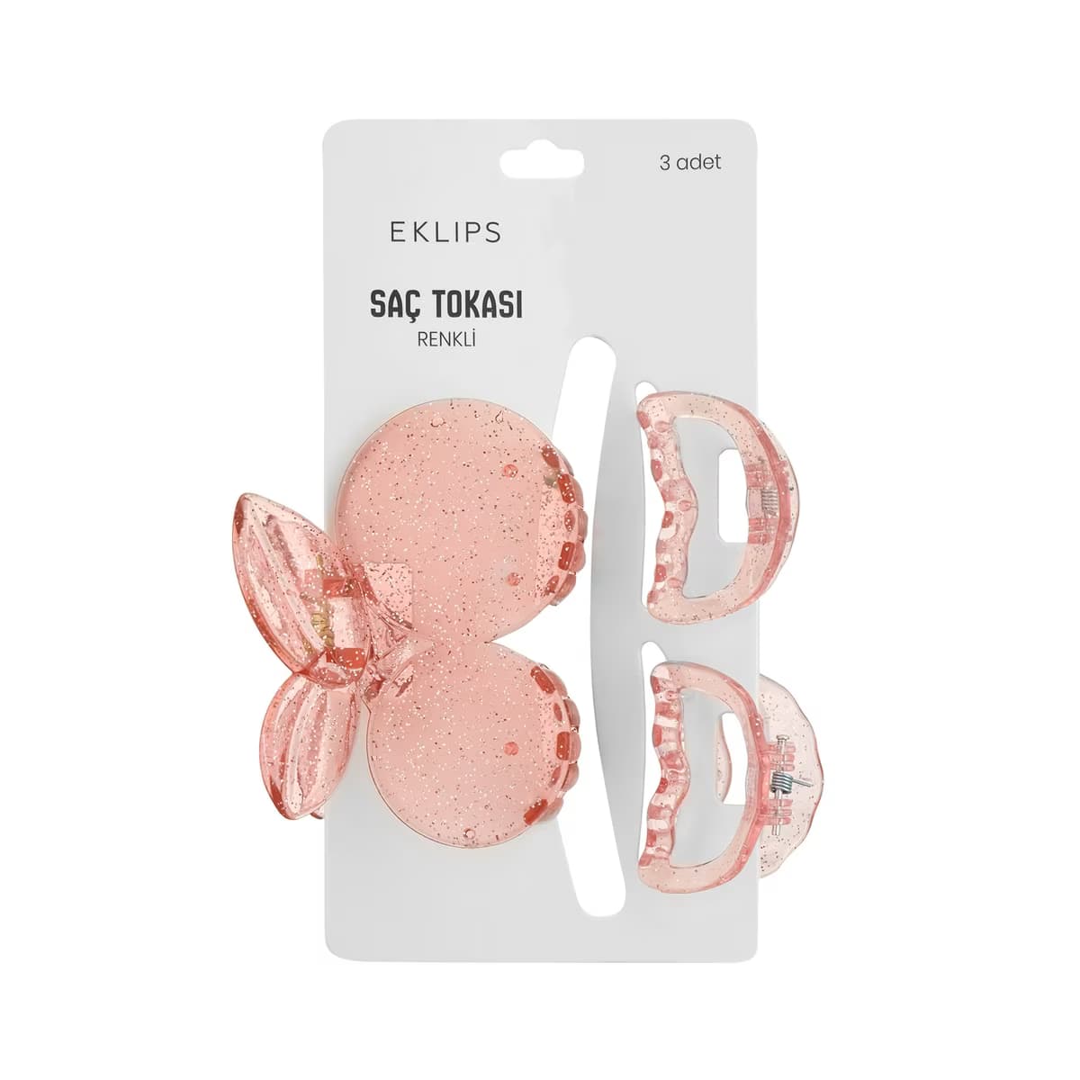 Eklips Kiraz Mandal Toka Set Turuncu - Gratis