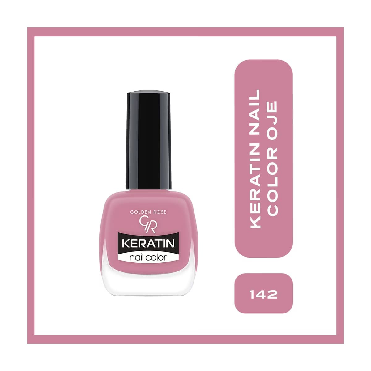 Golden Rose Keratin Nail Color Oje No: 142 - Gratis