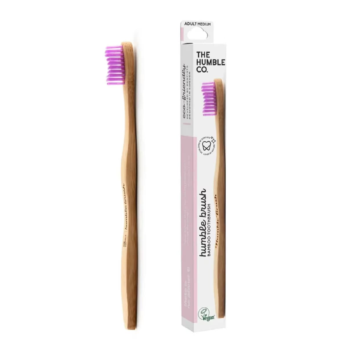 Humble Brush Diş Fırçası Medium Pembe 1 adet