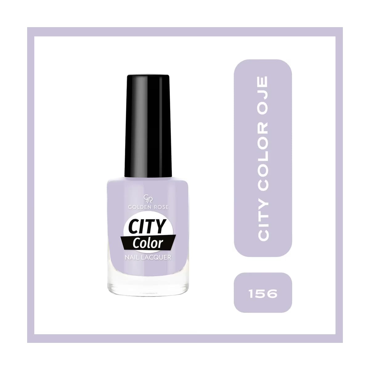 Golden Rose City Color Nail Lacquer Oje 156 - Gratis