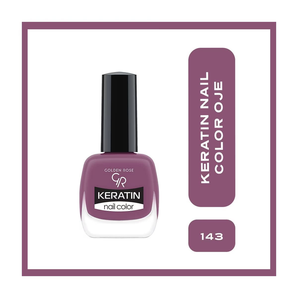 Golden Rose Keratin Nail Color Oje No: 143 - Gratis