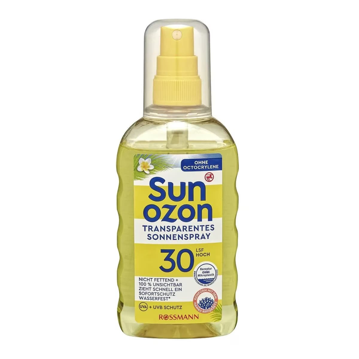 Sunozon Transparan Güneş Koruyucu Sprey 30SPF Hassas Cilt 200 ml
