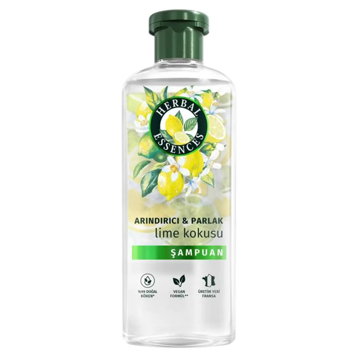 Herbal Essences Şampuan Core Detox Lime, 350 ml