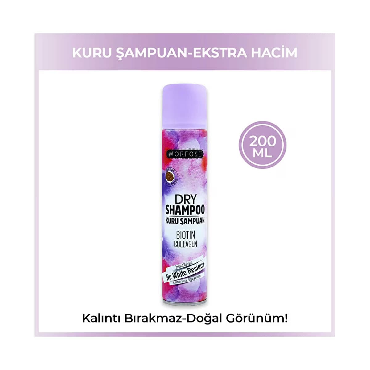 Morfose Ekstra Hacim Kuru Şampuan 200 ml - Gratis