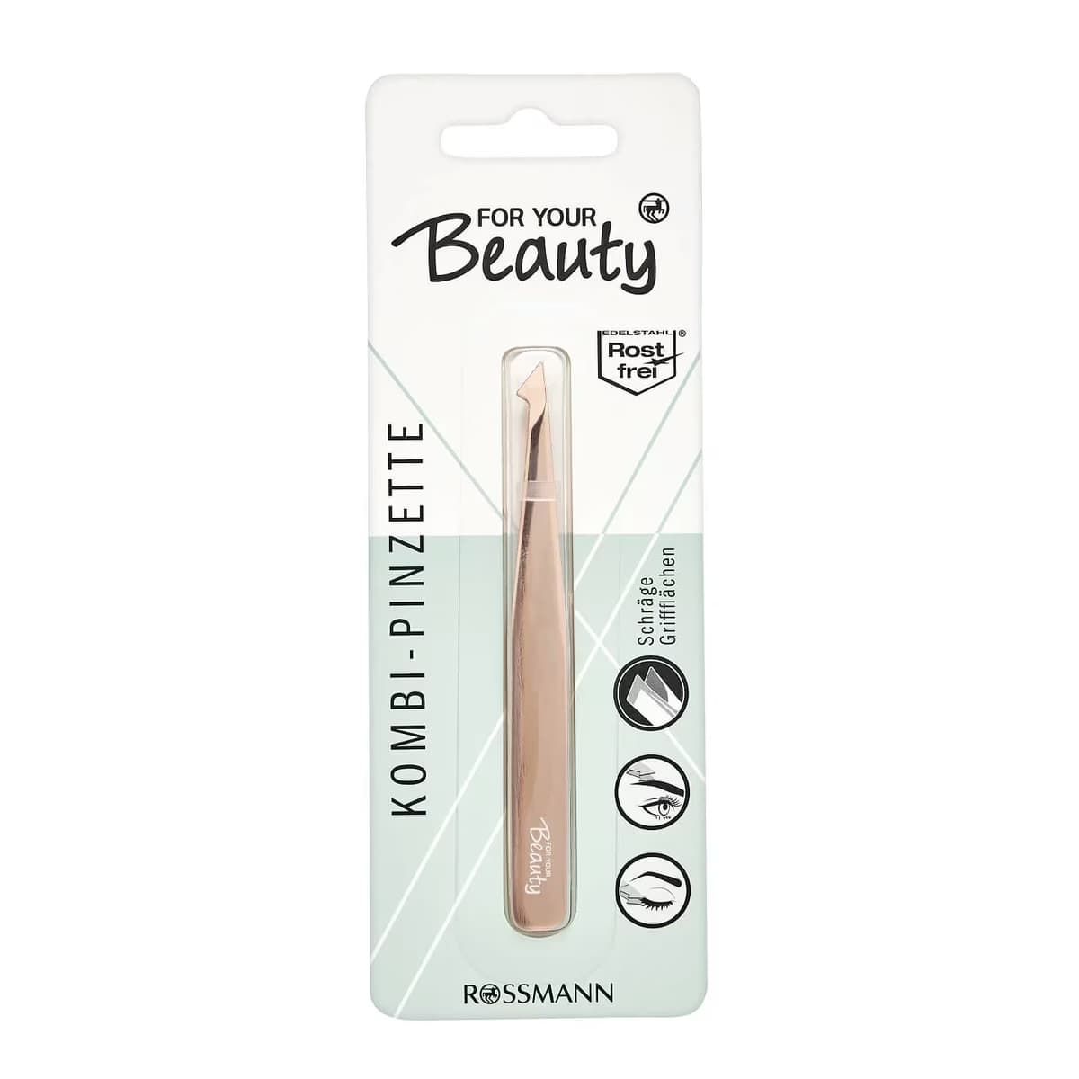 For Your Beauty Kesik Uçlu Cımbız Kirpik Takma Özelliği 1 adet