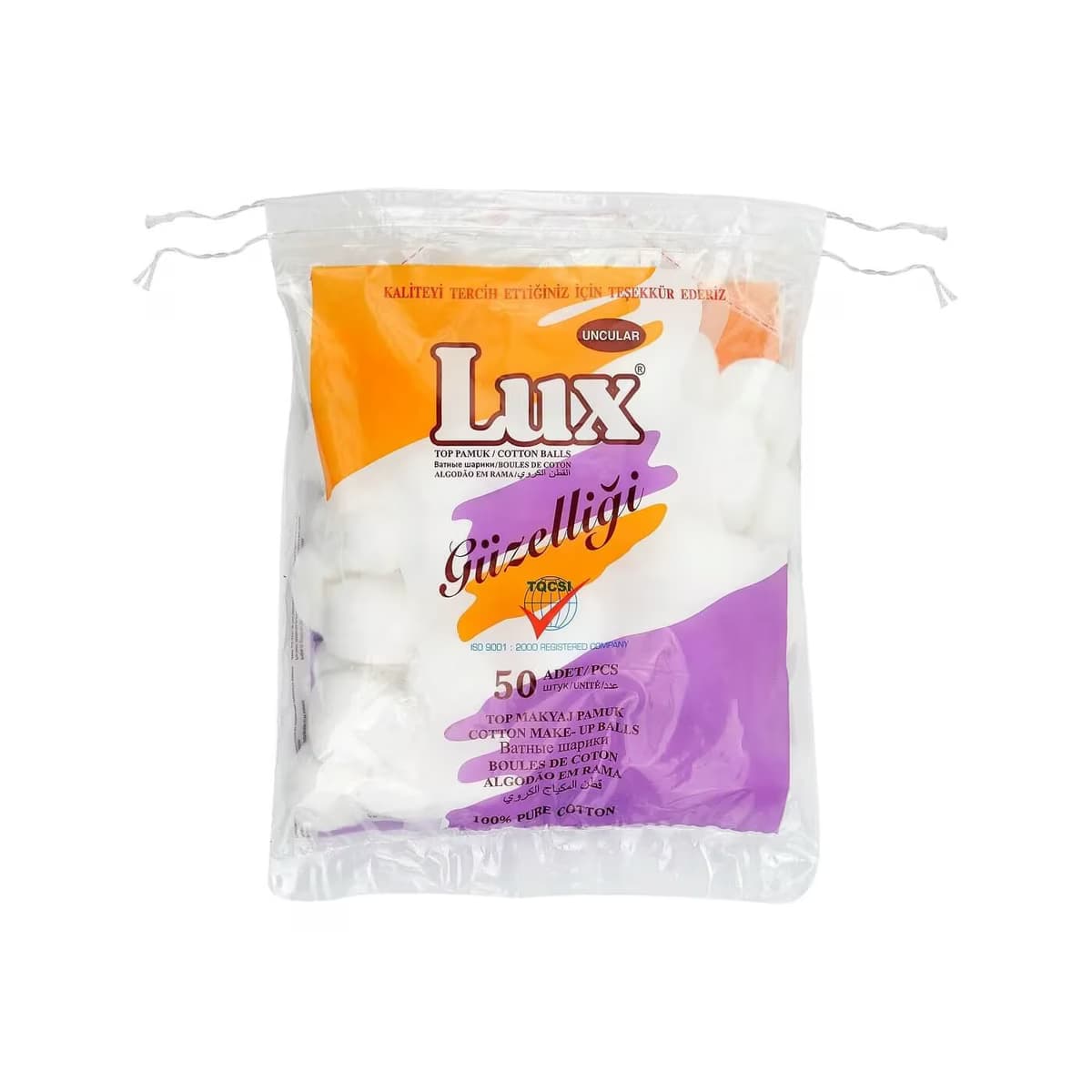 Lux Pamuk Top Makyaj 50'li