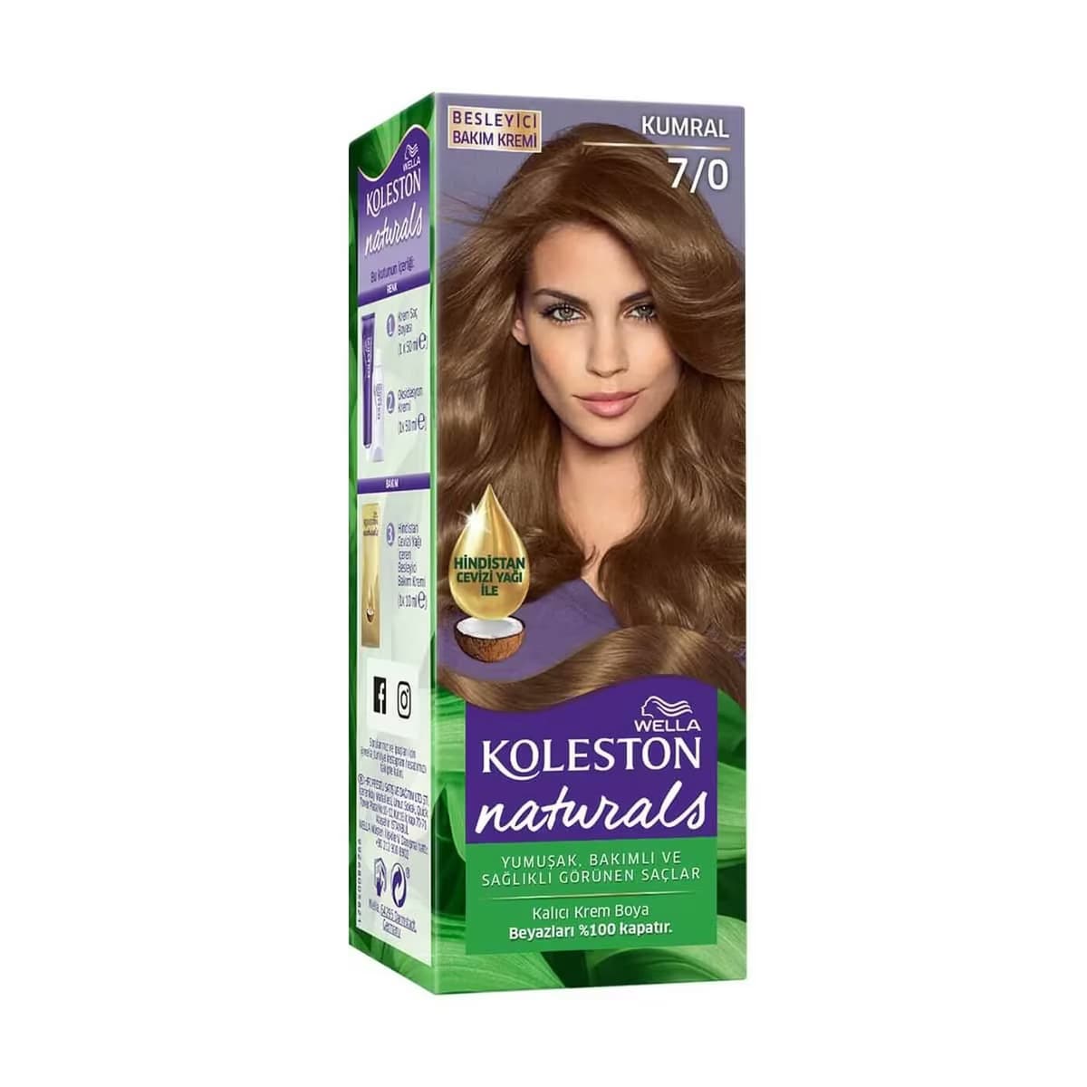 Koleston Naturals Saç Boyası 7/0 Kumral