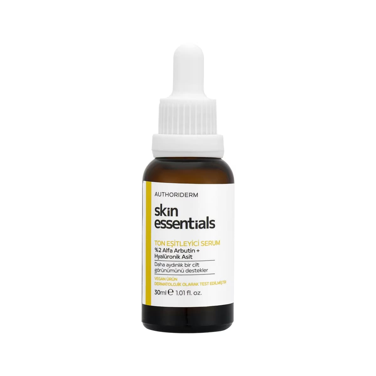 Authoriderm %2 Alfa Arbutin & Hyalüronik Asit İçerikli Ton Eşitleyici Yüz Serumu 30 ml - Gratis