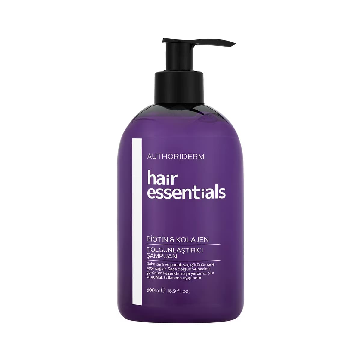 Authoriderm Biotin & Kolajen Dolgunlaştırıcı Şampuan 500 ml - Gratis