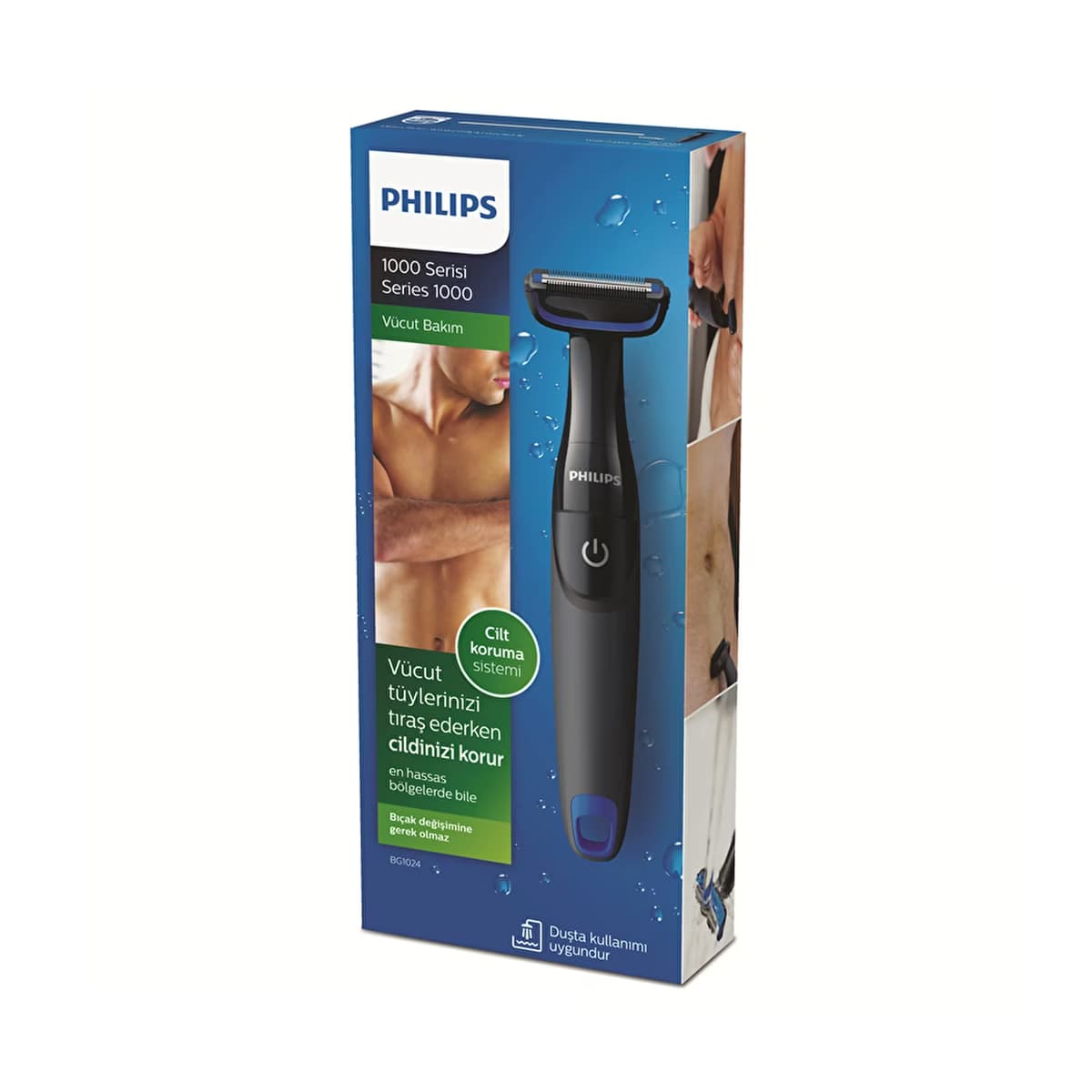 Philips Bodyshaver Vücut Tıraş Makinesi BG1024/15 - Gratis