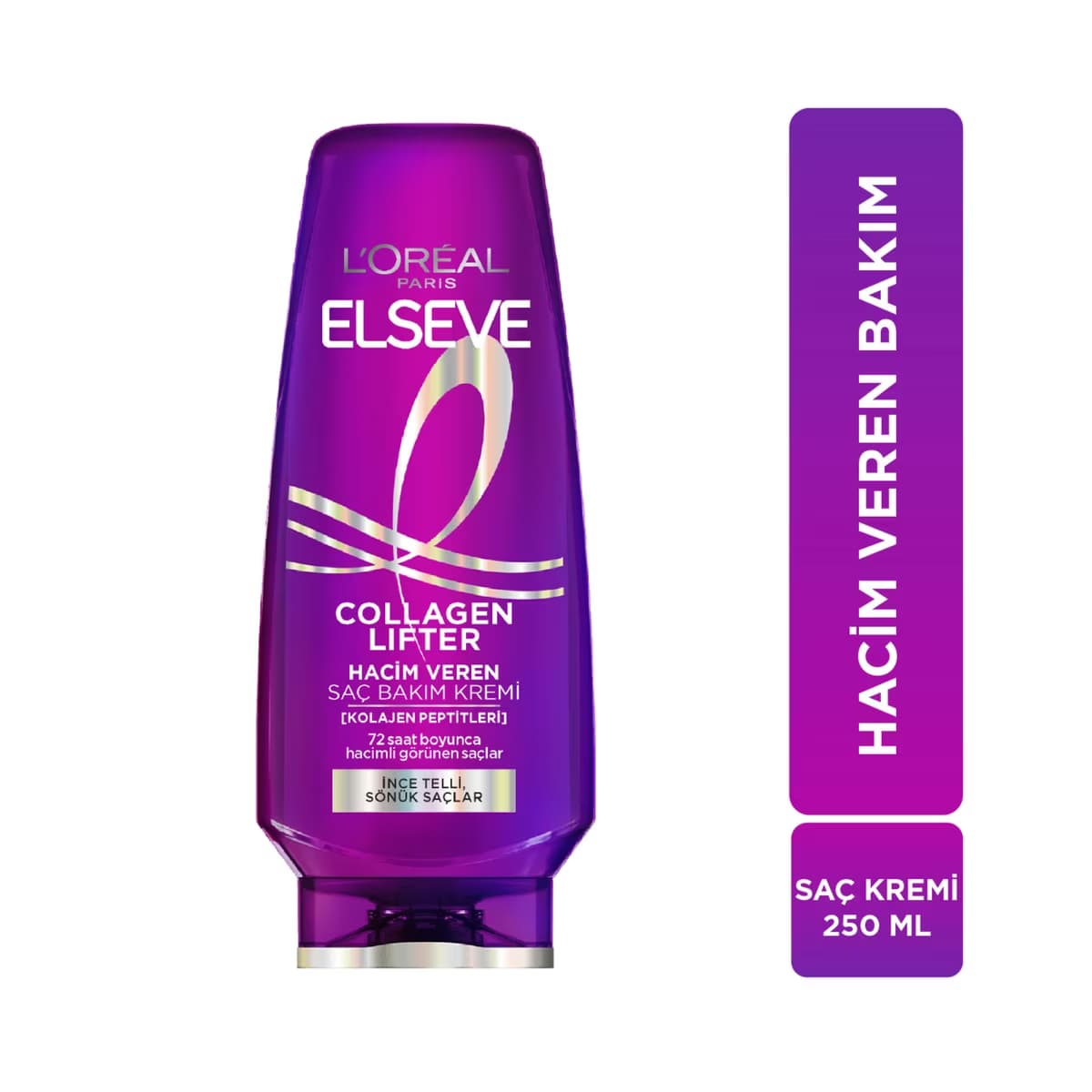 Loreal Paris Elseve Collagen Lifter (Kolajen Peptitleri) İçeren Hacim Veren Saç Bakım Kremi 250 ml - Gratis