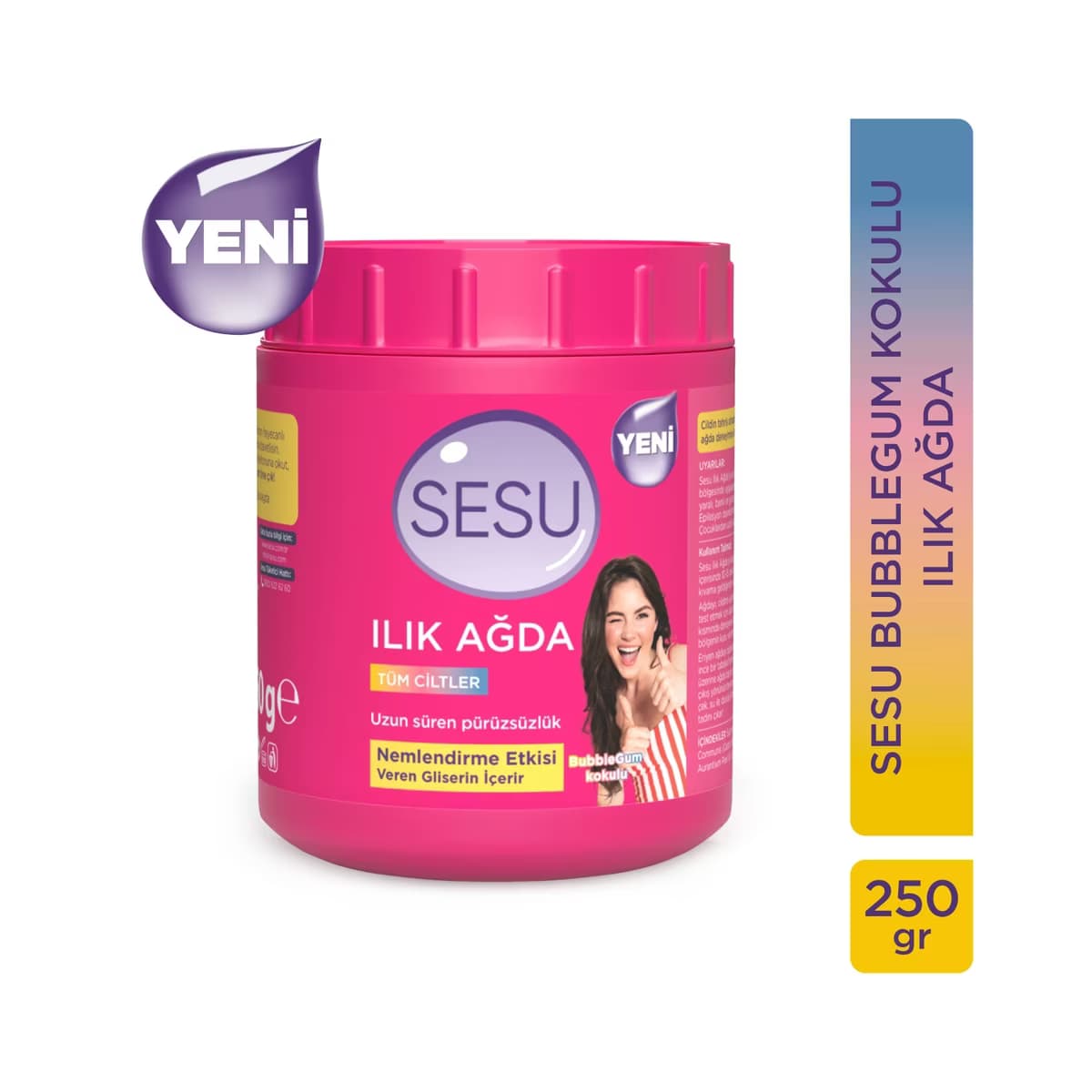 Sesu Pembe Ilık Ağda 250 gr - Gratis