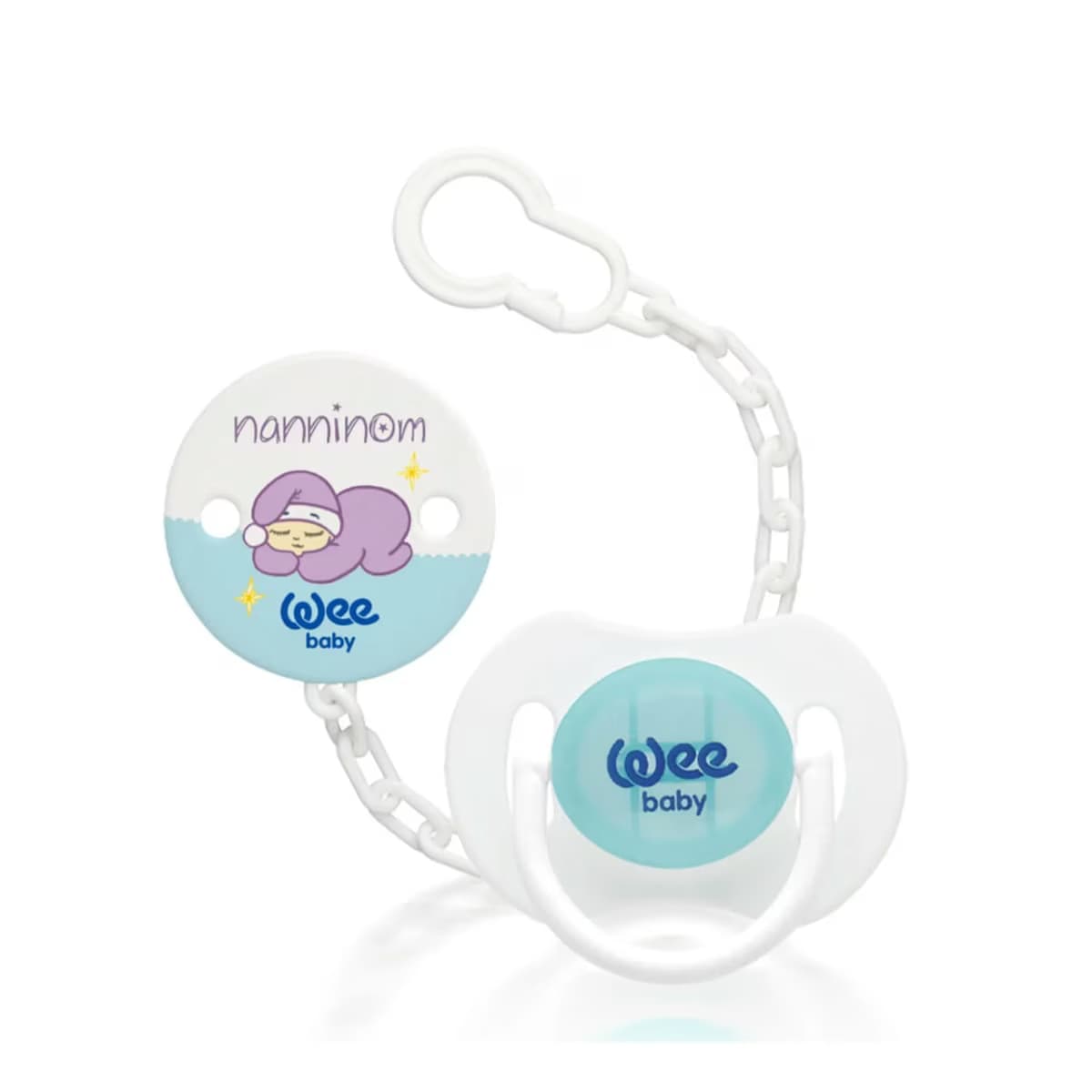 Wee Baby Nanninom Gece Emziği Ve Askı Set, 1 Adet