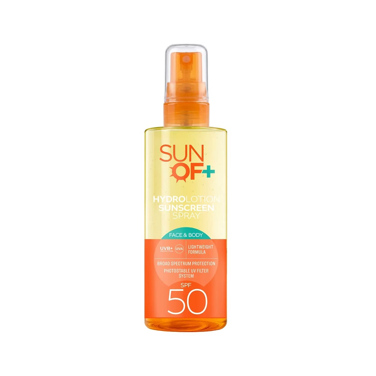 Sun Of+ Hydralotion Sunscreen Dual Phase Güneş Yüz ve Vücut Sprey 50SPF 200 ml - Gratis