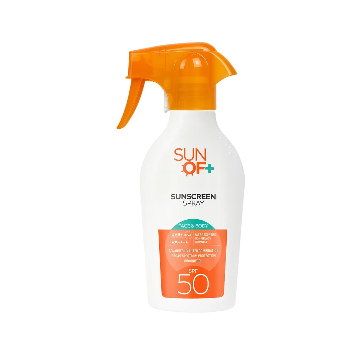 Sun Of+ Sunscreen Trigger Güneş Yüz ve Vücut Krem Sprey 50SPF 250 ml - Gratis