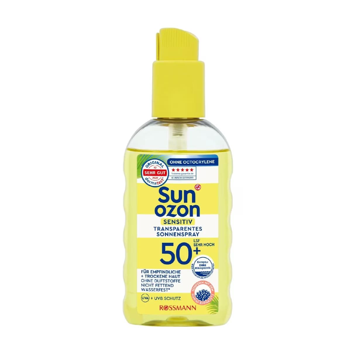 Sunozon Güneş Spreyi̇ Transparan Spf50+ Hassas, 200 ml
