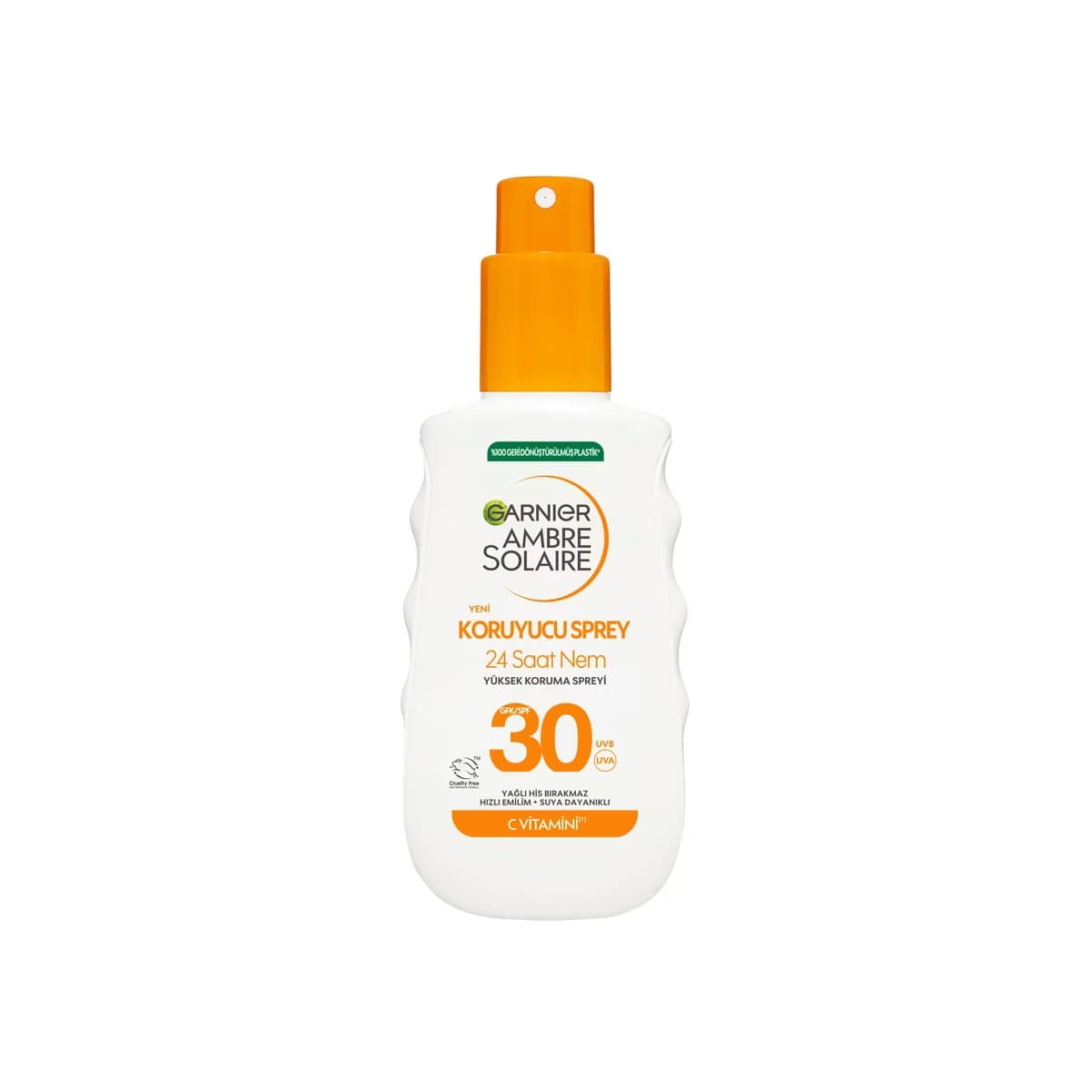 Garnier Ambre Solaire 24 Saat Nem SPF30 Çok Yüksek Koruma Spreyi 150 ml - Gratis