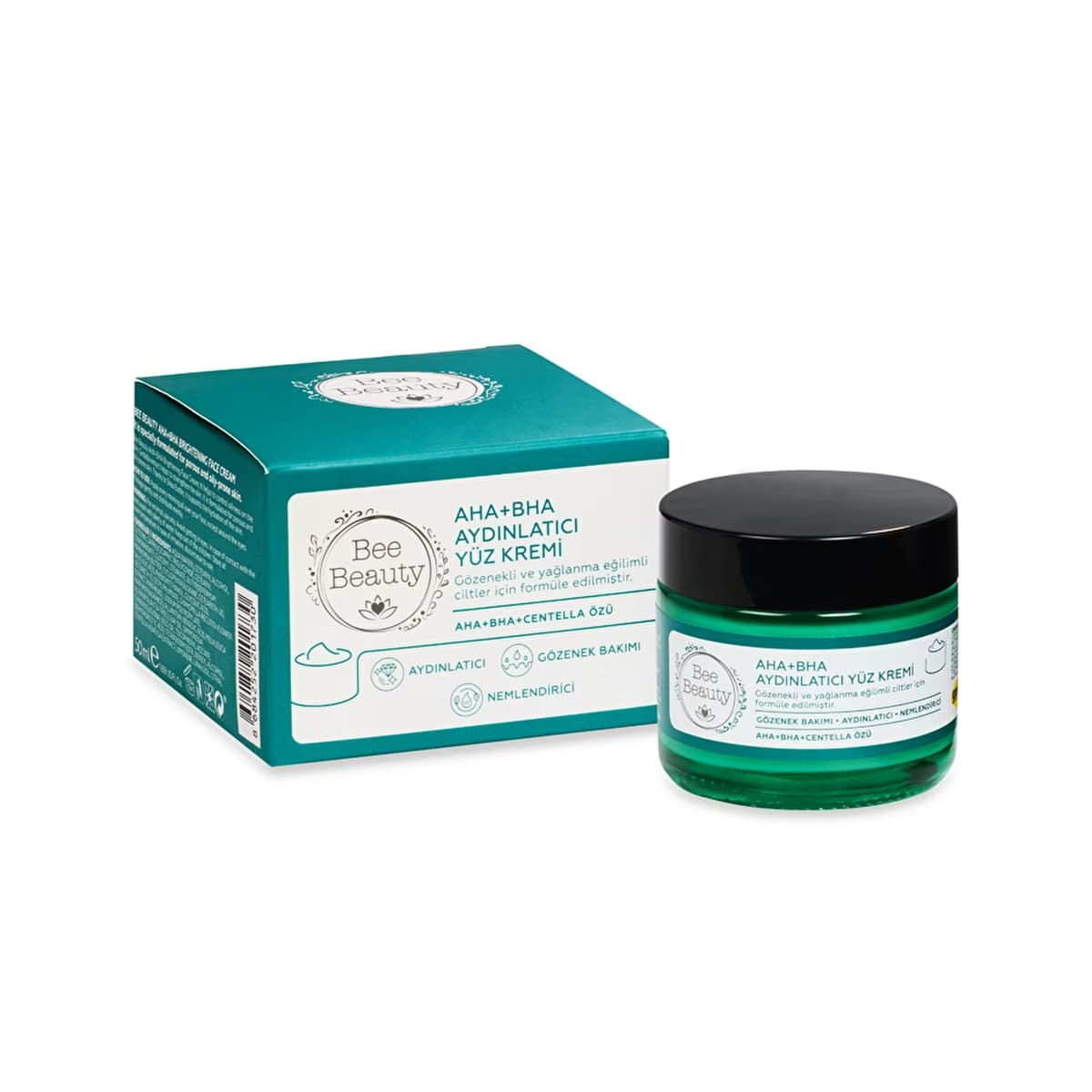Bee Beauty AHA + BHA Aydınlatıcı Yüz Kremi 50 ml