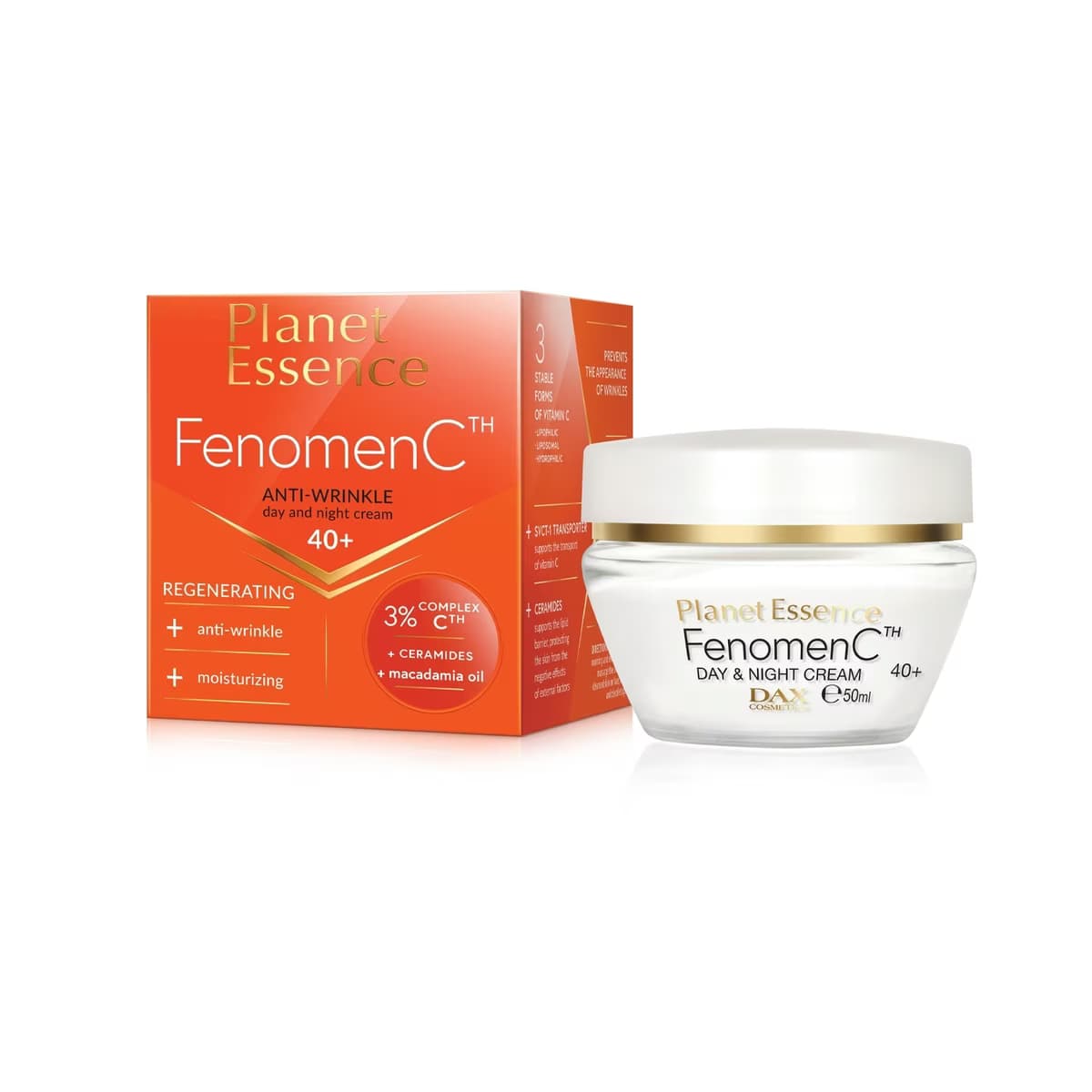 Planet Essence Fenomen C 40+ Gündüz ve Gece Kremi 50 ml