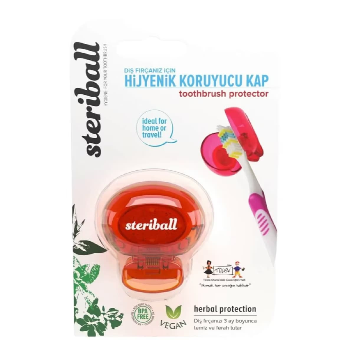 Steriball Diş Fırçası Koruma Kabı Yetişkin 1 adet