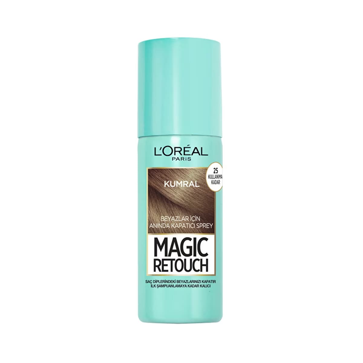 Loreal Paris Magic Retouch Beyazlar İçin Anında Kapatıcı Sprey Kumral 75 ml - Gratis