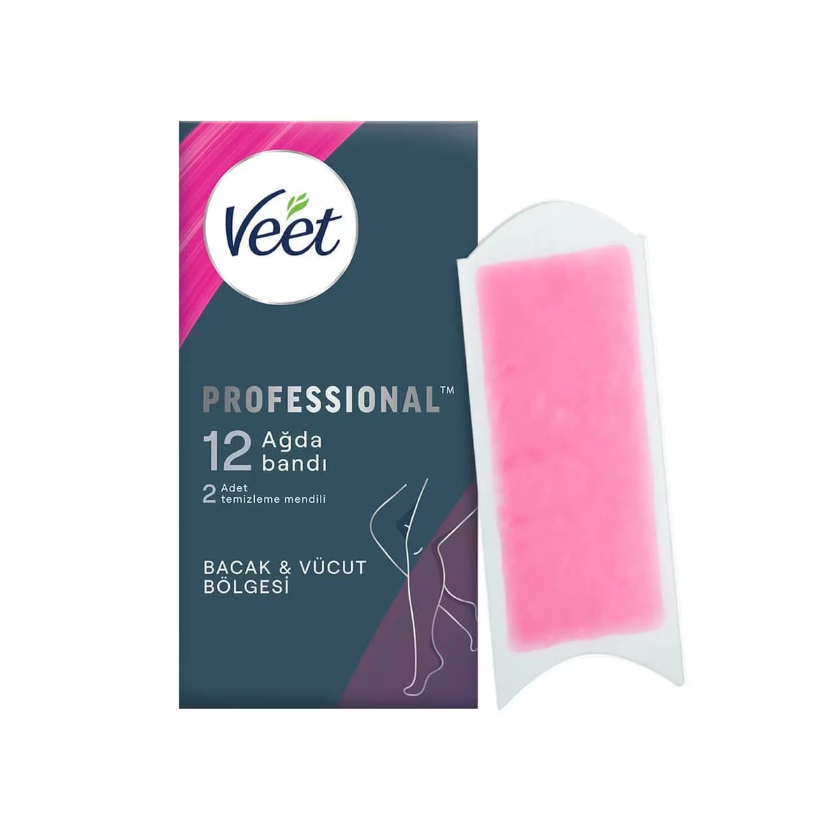 Veet Ağda Bandı Normal 12'li