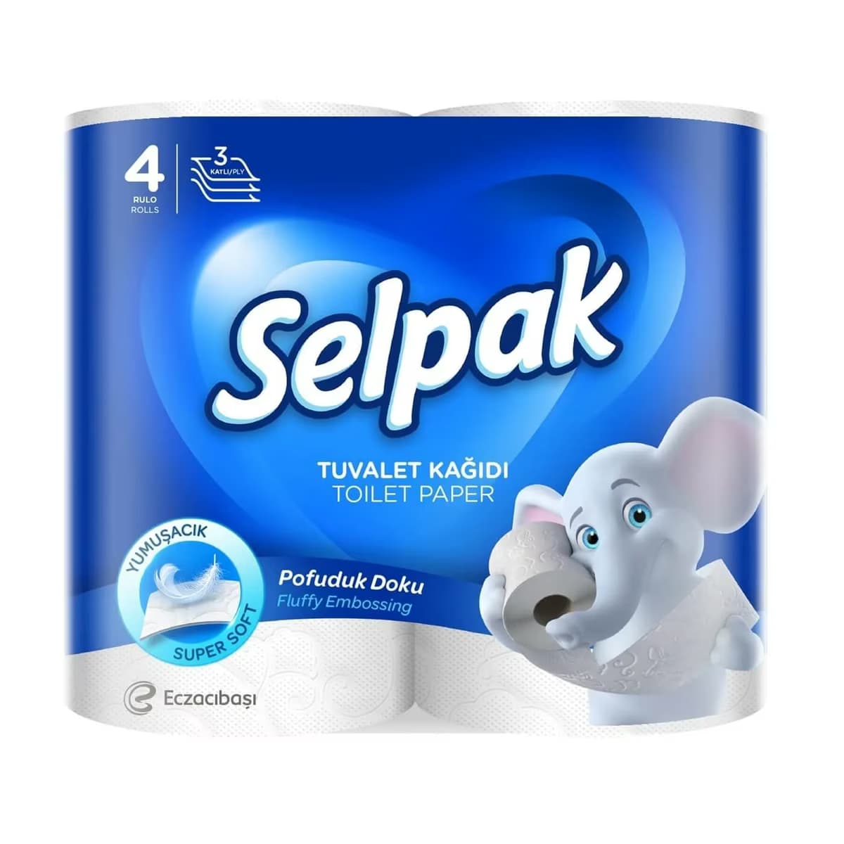 Selpak Tuvalet Kağıdı 4'lü