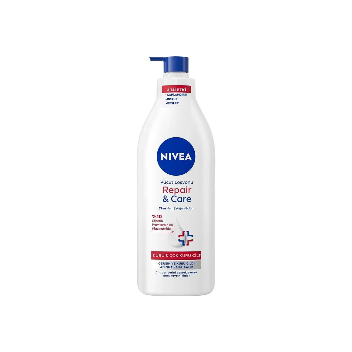 Nivea Vücut Losyonu Repair&Care Yoğun Nemlendirici 400ml