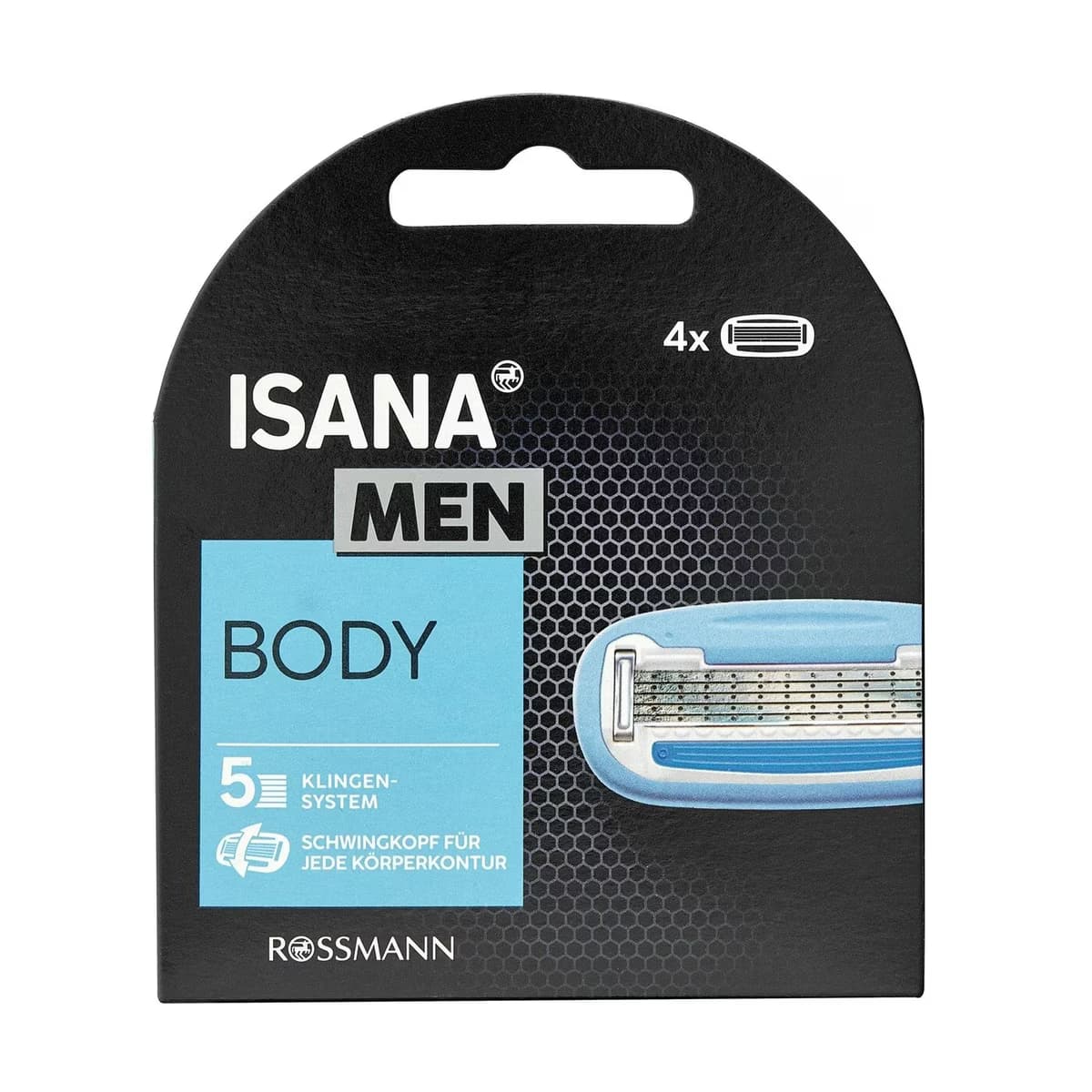 Isana Men Yedek Tıraş Bıçağı 5 Bıçaklı 4'lü