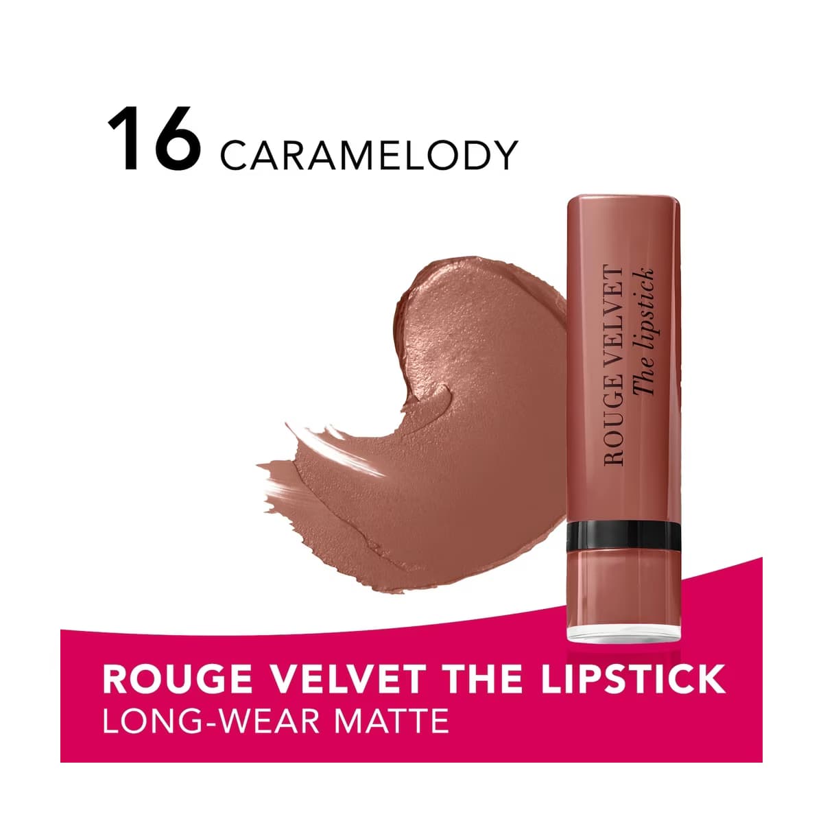 Bourjois Rouge Velvet Stick Ruj 16 Caramelody